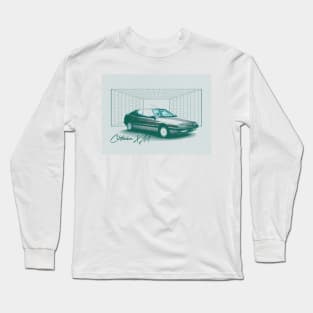 Citroen XM ---- 90s Style Vintage Aesthetic Car Design Long Sleeve T-Shirt